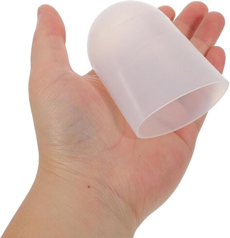Flashlight Diffuser Cap 49-53mm White Silicone Beam Soft Light Cover | Adjustable Clip-on Attachment, High-transmittance Design, Reading and Indoor Use in Kuwait