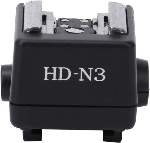 Jiawu PC Hot Shoe Mounting Adapter for Video Camera, Flash Light Hot Shoe Adapter, Lightweight Compact Mount Base for Cameras & Flash Triggers in Kuwait