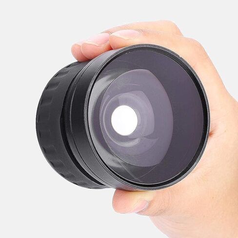 0.2X Fisheye Auxiliary Converter Lens Compatible with Olympus 14-42mm f/3.5-5.6 ED M.Zuiko Digital (Ultra Wide High Definition) in Kuwait
