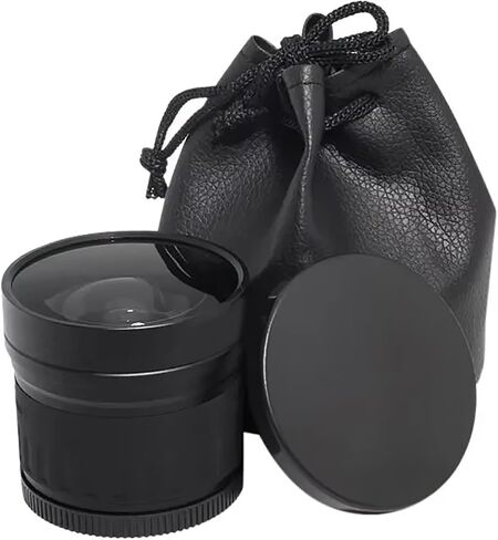0.2X Fisheye Auxiliary Converter Lens Compatible with Olympus 14-42mm f/3.5-5.6 ED M.Zuiko Digital (Ultra Wide High Definition) in Kuwait
