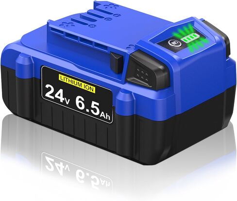Upgraded！6500mAh Replacement for Kobalt 24V Battery KB624-03 KB524-03 KB424-03 KB224-03 KB124-03 Compatible with Kobalt 24V max Battery (2 Packs) in Saudi Arabia
