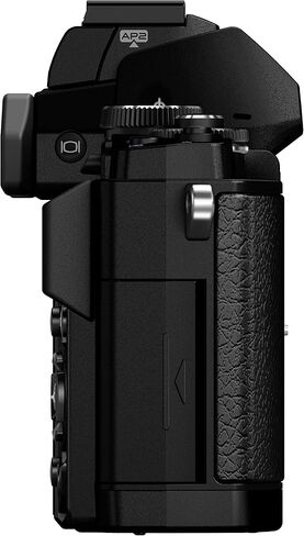 Olympus OM-D E-M5 16MP Live MOS Mirrorless Digital Camera with 3.0-Inch Tilting OLED Touchscreen [Body Only] Premium Black in Kuwait