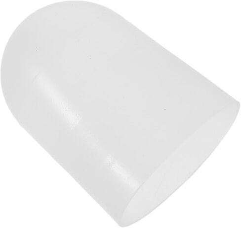 Flashlight Dome Diffuser Cap 49-53mm Silicone White for Reading | Adjustable Clip-on Attachment, Gentle Illumination for Indoor Use, Portable Style Eye Comfort in Kuwait