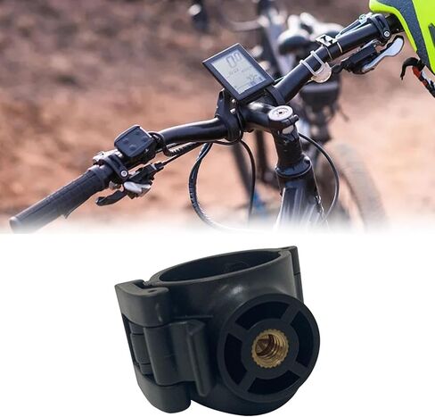 Mount Holder with Universal 6mm Threaded Interface Round Flashlight Clamp Bracket with Buckle Design and PP Material Suitable for in Kuwait