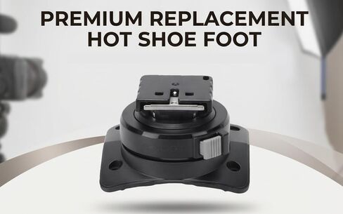 GOWENIC Hot Shoe Mount Foot, Replacement Repair Part for S Flash, with ABS Metal Bracket for Secure Connection in Kuwait