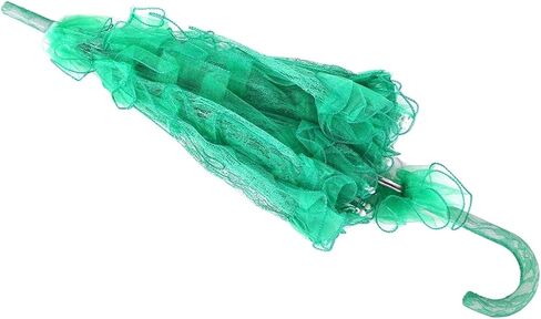 Wedding Lace Umbrella, Bridal Umbrella, Elegant and Stylish for Photo Booth Props(green) in Kuwait