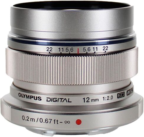 OM SYSTEM OLYMPUS M.zuiko Digital Ed 12mm F2.0 Lens Black for Micro Four Thirds System - International Version (No Warranty) in Kuwait
