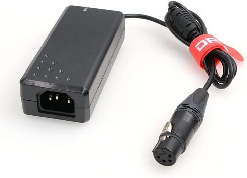 12 Volt DC 3Amps AC Adapter with 4 Pin XLR Plug 36W Adapter for Sony Venice PMW-F55 Cameras BM090 LM-0750W & LM-0950W Fostex PD-6 Aja Ki Pro in Kuwait