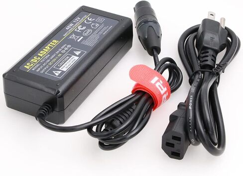 12 Volt DC 3Amps AC Adapter with 4 Pin XLR Plug 36W Adapter for Sony Venice PMW-F55 Cameras BM090 LM-0750W & LM-0950W Fostex PD-6 Aja Ki Pro in Kuwait