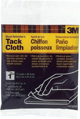 3M Tack Cloth, 17 x 36-in, Single Ply, 1 Per Pack in Kuwait
