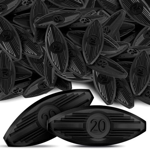 50 Pcs Plastic Biscuit Joiners Self Clamping Plate Joiner Tool Connectors for Woodworking Composite Deck Fixed Door and Furniture Framing Joinery Black in Kuwait