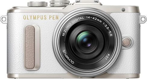 OLYMPUS PEN E-PL8 14-42mm EZ lens kit [White][International Version, No Warranty] in Kuwait