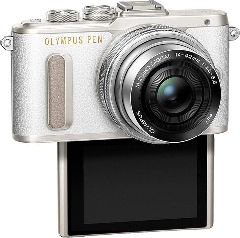 OLYMPUS PEN E-PL8 14-42mm EZ lens kit [White][International Version, No Warranty] in Kuwait