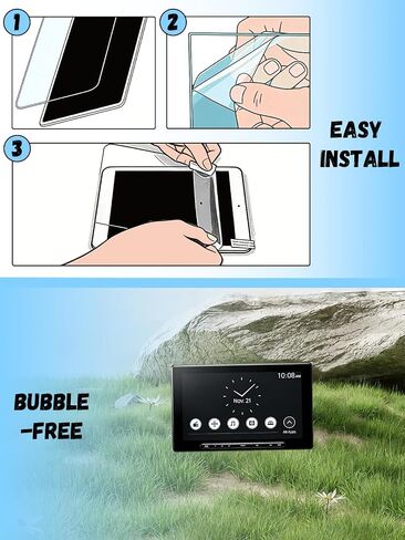 [2 Pack] for Sony XAV-AX8500 10.1" Hydrogel Film Screen Protector. Self-Healing Anti-Scratch Bubble Free Easy Installation. in Kuwait