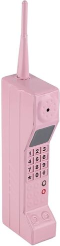 Vintage 90s Cellphone Prop Retro Brick Phone Model for Photography, Movie Scene & Home Decor (12.6in Iron Replica) in Kuwait