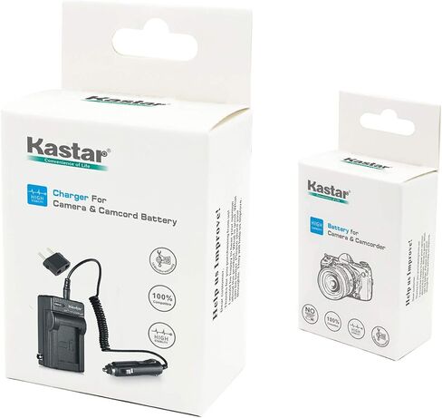Kastar Battery (1-Pack) and Charger Kit for EN-EL10 Battery, MH-63 Charger, Coolpix S60, S80, S200, S210, S220, S230, S500, S510, S520, S570, S600, S700, S3000, S4000, S5100 Cameras in Kuwait