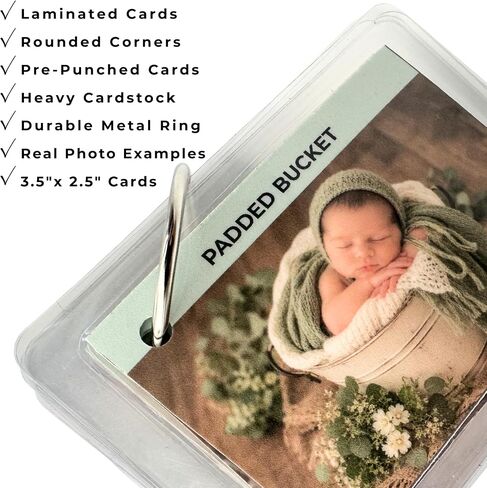 Maternity and Newborn Photography Posing Cards, Photographer Reference Guide in Kuwait