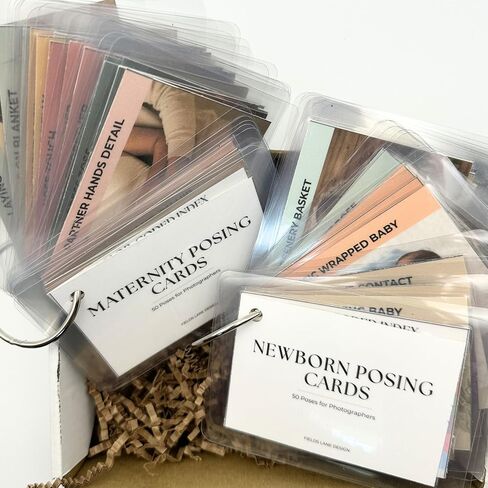Maternity and Newborn Photography Posing Cards, Photographer Reference Guide in Kuwait