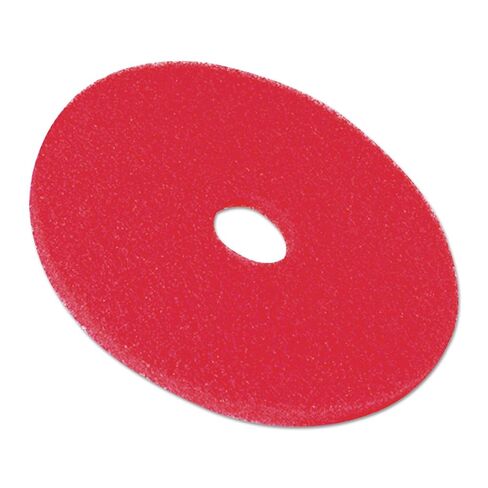 3M 08391 Low-Speed Buffer Floor Pads 5100, 16-Inch Diameter, Red, 5/Carton in Kuwait