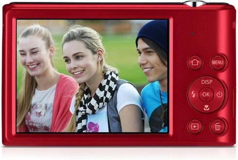 Samsung ST72 16.2 Mega Pixel Digital Camera with 3-Inch LCD Display (Red) in Kuwait