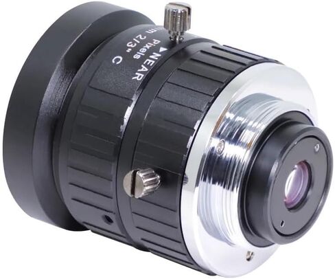 6mm Lens FA Wide Angle Lens 2/3 Inch 10MP C-Mount Machine Vision F2.4 Manual Aperture Camera Lens in Kuwait