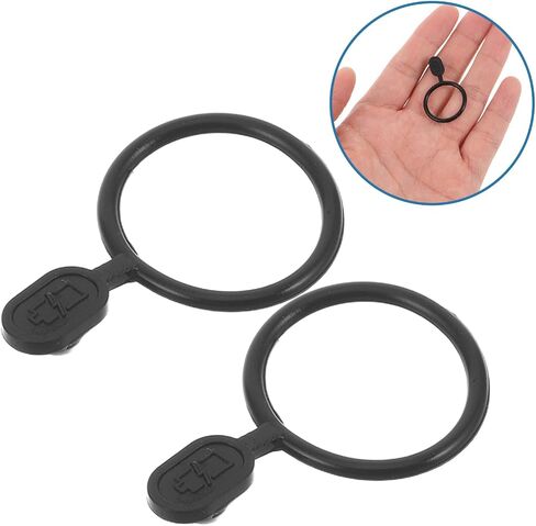 Silicone Waterproof Dust Plug Torch Charging Hole Protective Cap Ring Easy Installation and Dustproof Durability 20pcs for Flashlight Charging Port for Outdoor Photography in Kuwait
