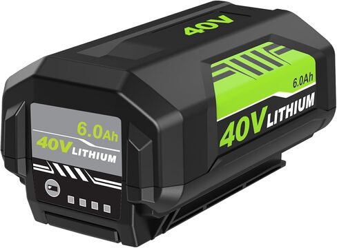 2Pack 7500mAh Replacement for Ryobi 40V Battery and Charger OP401 | OP40261 OP40501 Compatible with Ryobi 40Volt Battery Power Tools in Saudi Arabia