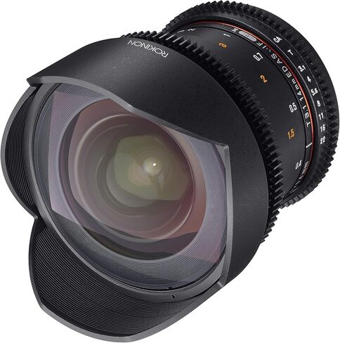 Rokinon Cine DS DS14M-C 14mm T3.1 ED AS IF UMC Full Frame Cine Wide Angle Lens for Canon EF (Renewed) in Kuwait