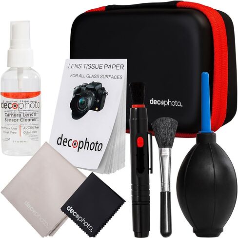 Sony SEL50150GM FE 50-150mm f/2 GM Full Frame Camera Lens Sony E Bundle with Deco Photo All-in-One Cleaning Kit, Lexar 64GB Memory Card, Corel Photo Video Suite PaintShop Pro with VideoStudio in Kuwait