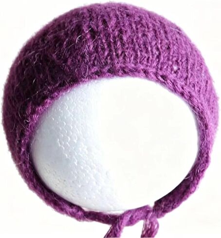 Camera Other Accessories Posing Props Newborn Photography Props Hand - Knitted Mohair Hats (Pea Green) in Kuwait