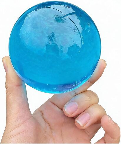 Transparent Acrylic Decorative Sphere Balls for Festival and Table Decor, Solid Polished Orbs for Bowls and Displays,Green,80mm in Kuwait