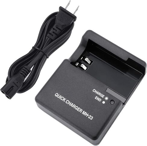 MH-23 Quick Battery Charger for EN-EL9 EN-EL9a Battery Compatible with Nikon D40 D40x D60 D3000 D5000 Digital SLR Cameras in Kuwait
