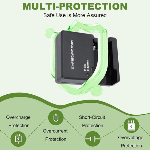 MH-23 Quick Battery Charger for EN-EL9 EN-EL9a Battery Compatible with Nikon D40 D40x D60 D3000 D5000 Digital SLR Cameras in Kuwait