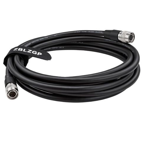 12Pin HR10A Male Female Extension Cable, Long Range 12 Pin Industrial Camera Connection Cord for Outdoor Installation & System Layout 5M in Kuwait