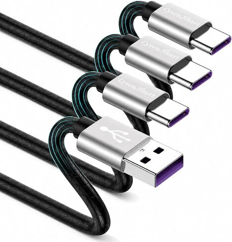 USB Type C Cable 10ft, [2 Pack] USB A 2.0 to USB-C 10 ft Type C Fast Charger Extra Long Durable TPE USBC to USBA Cord for iPhone 17/16/15 Pro Plus Pro Max Samsung Galaxy A10/A20/A51/S10/S9 Plus/Note 9 in Saudi Arabia