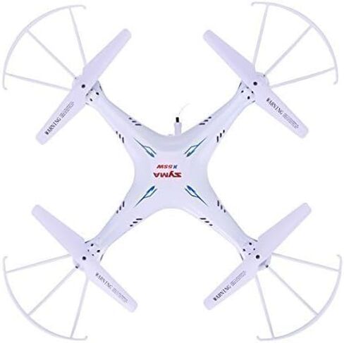 Syma X5SW FPV Explorers2 2.4Ghz 4CH 6-Axis Gyro RC Headless Quadcopter Drone UFO with 3MP HD WiFi Camera (White) in Kuwait