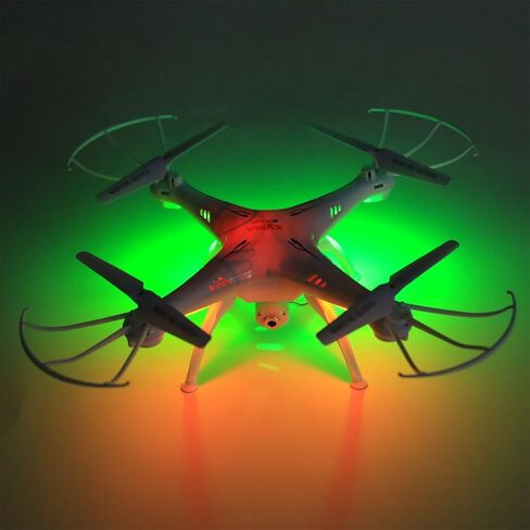 Syma X5SW FPV Explorers2 2.4Ghz 4CH 6-Axis Gyro RC Headless Quadcopter Drone UFO with 3MP HD WiFi Camera (White) in Kuwait