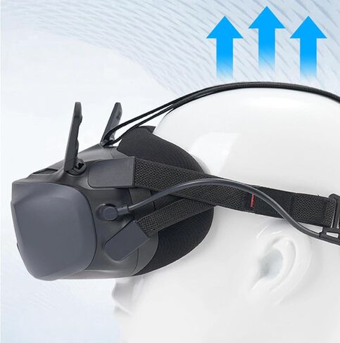 Headband Head Strap for DJI Goggles N3 Accessories | Avata 2/NEO 2 Drone Flight Glasses Goggles N3 Integrated Version Headwear Band Belt, Disperse Facial Pressure, Adjustable in Kuwait