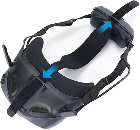 Headband Head Strap for DJI Goggles N3 Accessories | Avata 2/NEO 2 Drone Flight Glasses Goggles N3 Integrated Version Headwear Band Belt, Disperse Facial Pressure, Adjustable in Kuwait