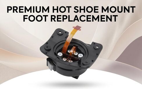 XUMIUZIY Hot Shoe Mount Foot for V1ProS Flash Abs Metal Repair | Camera Flash Repair, -S Fit, Contact Replacement, Secure Connection, Tools Not Included in Kuwait