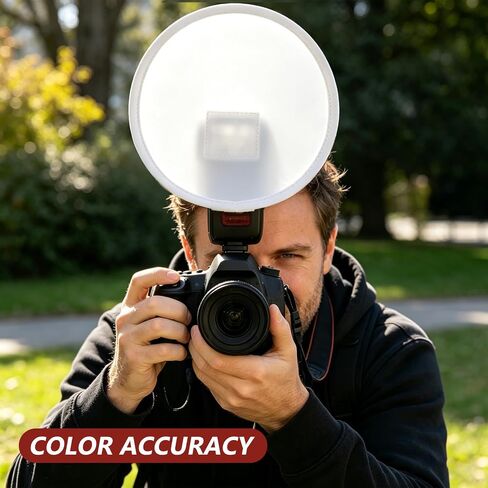 TOYANDONA Light Flash with Cloth Lightweight Cover Grey Black and White Multifunctional 12in Diffuser Softbox Portable Modifier for On-Camera Speedlight Photography Studio Portrait in Kuwait