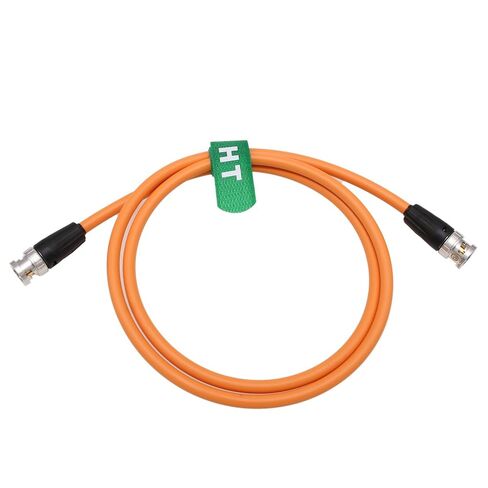 12G SDI 4K 60p Video Cable for Sony Venice FX9 FX6 Alexa Komodo Camera Canon C300 III SmallHD Atomos Monitor, BNC 75 ohm Coaxial Shielded (50cm, Orange) in Kuwait
