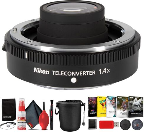 Nikon Z Teleconverter TC-1.4X for Z-Mount Lenses & Filter Kit Bundle | For Photography & Extended Reach | Full AF & VR Support | Dust & Water Resistant in Kuwait