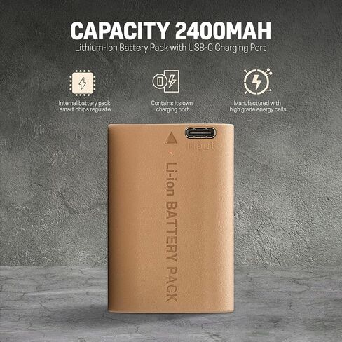 BG-E16 Battery Grip for Canon 7D Mark II with 2 LP-E6N Batter | Includes BG-E16 Grip, 2 LP-E6N batteries and trays for power, portraiture and stability in Kuwait