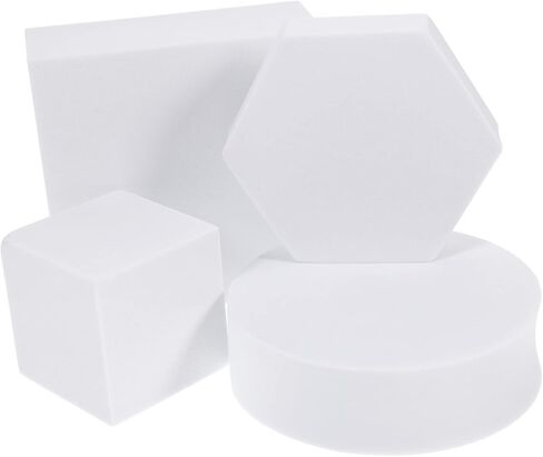 4pcs Photo Cube Props Geometric Square Block for Jewelry Cosmetics Makeup Foam Photography Backdrops in Kuwait