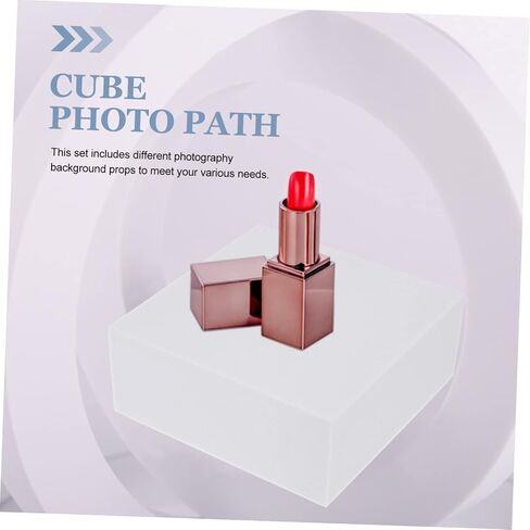 4pcs Photo Cube Props Geometric Square Block for Jewelry Cosmetics Makeup Foam Photography Backdrops in Kuwait
