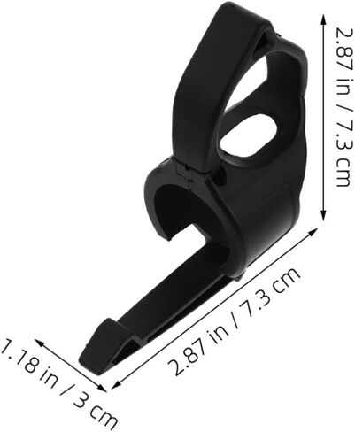 Toddmomy 10 Pcs Inner Flashlight Finger Ring Adapter Holder for Camping Outdoor Use Compatible with Multiple Flashlight Models Lightweight Portable for Belts and Vests in Kuwait