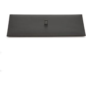 WOLF VAULT Tray Glass Lid, Black - Compatible with VAULT Tray Inserts - Smooth Vegan Leather Exterior in Kuwait