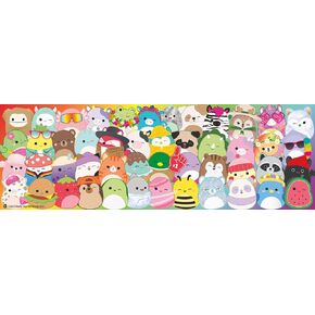 Buffalo Games - Squishmallow - 4 X 1 Multipack - Squishmallow Party Pack - Multi Piece Jigsaw Puzzle for Adults -Challenging Puzzle Perfect for Game Nights - Finished Size Varies