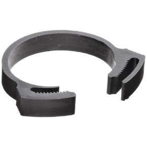 Tefen Acetal Snap Grip Hose Clamp, 16 mm Min Clamp ID, 18 mm Max Clamp ID, Pack Of 10